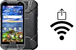Générer un QR code avec la clé Wifi sur un Kyocera DuraForce Pro 2