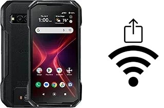Générer un QR code avec la clé Wifi sur un Kyocera DuraForce Pro 3