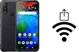 Générer un QR code avec la clé Wifi sur un Kyocera DuraSport UW