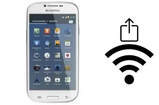 Générer un QR code avec la clé Wifi sur un Kyoto SM23