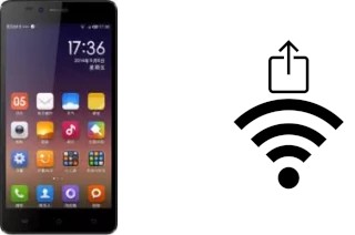 Générer un QR code avec la clé Wifi sur un Landvo L500
