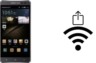 Générer un QR code avec la clé Wifi sur un Landvo L600