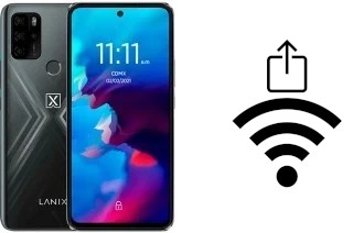 Générer un QR code avec la clé Wifi sur un Lanix ALPHA 5V