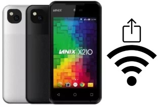 Générer un QR code avec la clé Wifi sur un Lanix Ilium X210