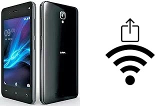 Générer un QR code avec la clé Wifi sur un Lava A44