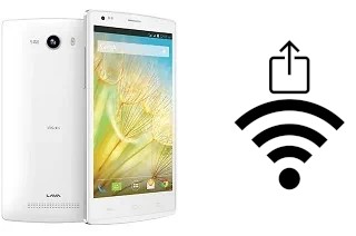Générer un QR code avec la clé Wifi sur un Lava Iris Alfa