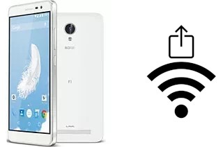Générer un QR code avec la clé Wifi sur un Lava Fuel F1