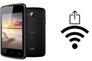 Générer un QR code avec la clé Wifi sur un Lava Iris 348