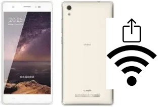 Générer un QR code avec la clé Wifi sur un Lava Iris 820