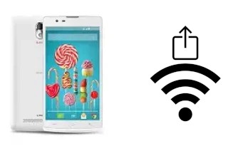 Générer un QR code avec la clé Wifi sur un Lava Iris Alfa L