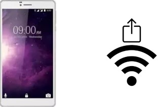 Générer un QR code avec la clé Wifi sur un Lava Magnum X1