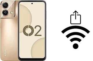 Générer un QR code avec la clé Wifi sur un Lava O2