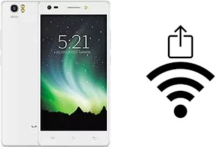 Générer un QR code avec la clé Wifi sur un Lava Pixel V2