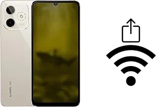 Générer un QR code avec la clé Wifi sur un Lava Shark