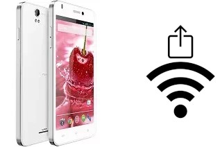 Générer un QR code avec la clé Wifi sur un Lava Iris X1 Grand