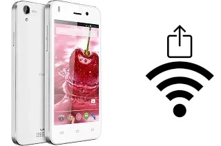 Générer un QR code avec la clé Wifi sur un Lava Iris X1 mini