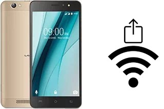 Générer un QR code avec la clé Wifi sur un Lava X28 Plus