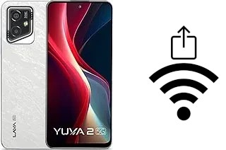 Générer un QR code avec la clé Wifi sur un Lava Yuva 2 5G