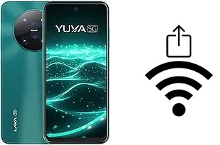 Générer un QR code avec la clé Wifi sur un Lava Yuva 5G