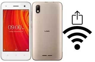 Générer un QR code avec la clé Wifi sur un Lava Z40