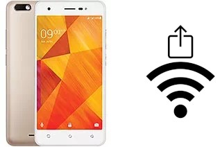 Générer un QR code avec la clé Wifi sur un Lava Z60s