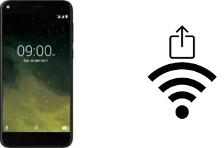 Générer un QR code avec la clé Wifi sur un Lava Z70