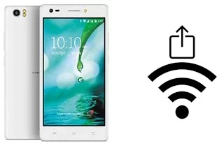 Générer un QR code avec la clé Wifi sur un Lava V2 s