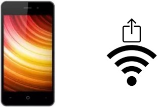 Générer un QR code avec la clé Wifi sur un Leagoo Z1