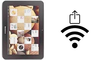 Générer un QR code avec la clé Wifi sur un Lenovo LePad S2010