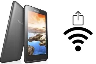 Générer un QR code avec la clé Wifi sur un Lenovo A7-50 A3500