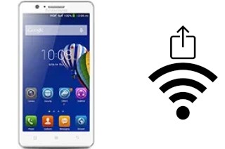 Générer un QR code avec la clé Wifi sur un Lenovo A536