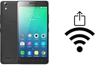 Générer un QR code avec la clé Wifi sur un Lenovo A6010 Plus