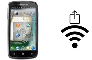 Générer un QR code avec la clé Wifi sur un Lenovo A630