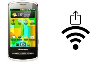 Générer un QR code avec la clé Wifi sur un Lenovo A65