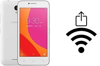 Générer un QR code avec la clé Wifi sur un Lenovo B