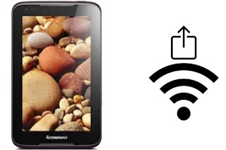 Générer un QR code avec la clé Wifi sur un Lenovo IdeaTab A1000