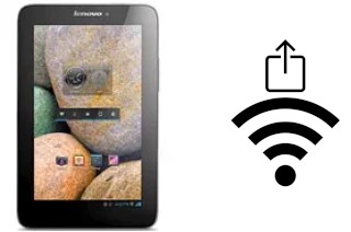 Générer un QR code avec la clé Wifi sur un Lenovo IdeaTab A2107