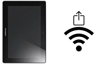Générer un QR code avec la clé Wifi sur un Lenovo IdeaTab S6000H
