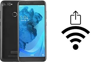 Générer un QR code avec la clé Wifi sur un Lenovo K320t