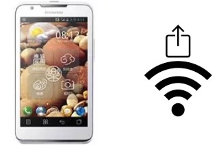 Générer un QR code avec la clé Wifi sur un Lenovo S880