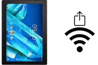 Générer un QR code avec la clé Wifi sur un Lenovo moto tab