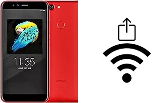 Générer un QR code avec la clé Wifi sur un Lenovo S5