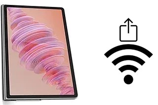 Générer un QR code avec la clé Wifi sur un Lenovo Tab Plus