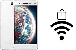 Générer un QR code avec la clé Wifi sur un Lenovo Vibe S1