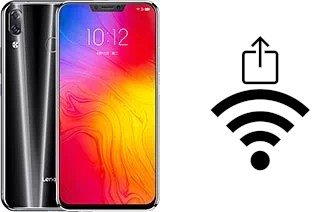 Générer un QR code avec la clé Wifi sur un Lenovo Z5