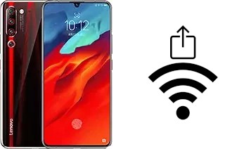 Générer un QR code avec la clé Wifi sur un Lenovo Z6 Pro 5G