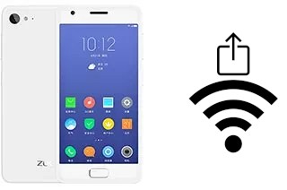 Générer un QR code avec la clé Wifi sur un Lenovo ZUK Z2