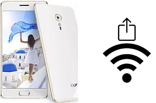 Générer un QR code avec la clé Wifi sur un Lenovo ZUK Z2 Pro