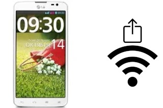Générer un QR code avec la clé Wifi sur un LG G Pro Lite Dual