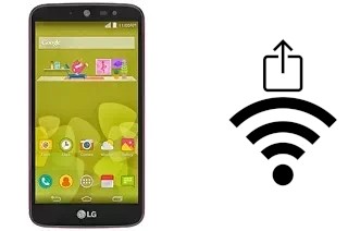 Générer un QR code avec la clé Wifi sur un LG AKA